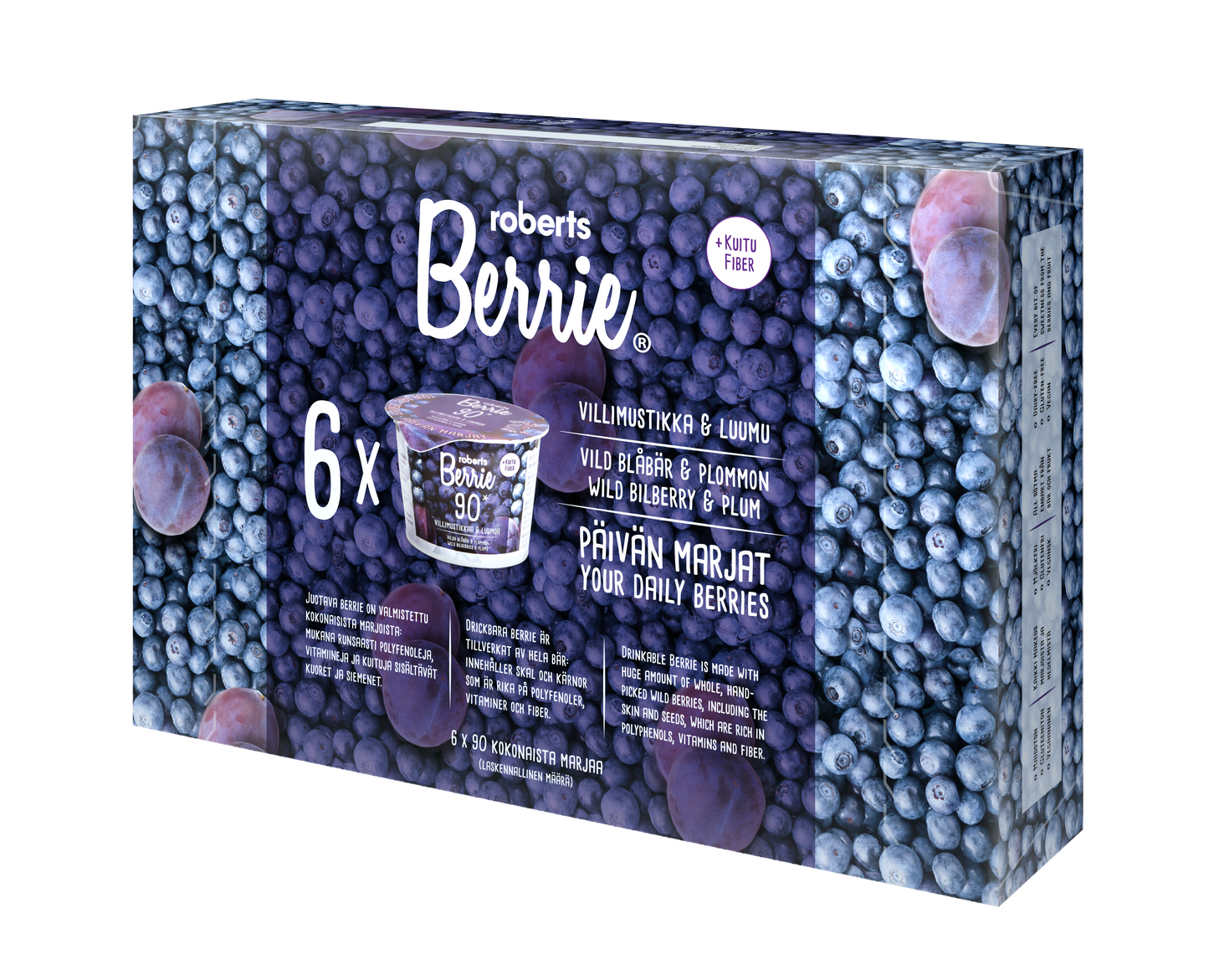 Wild Bilberry & Plum +Fiber