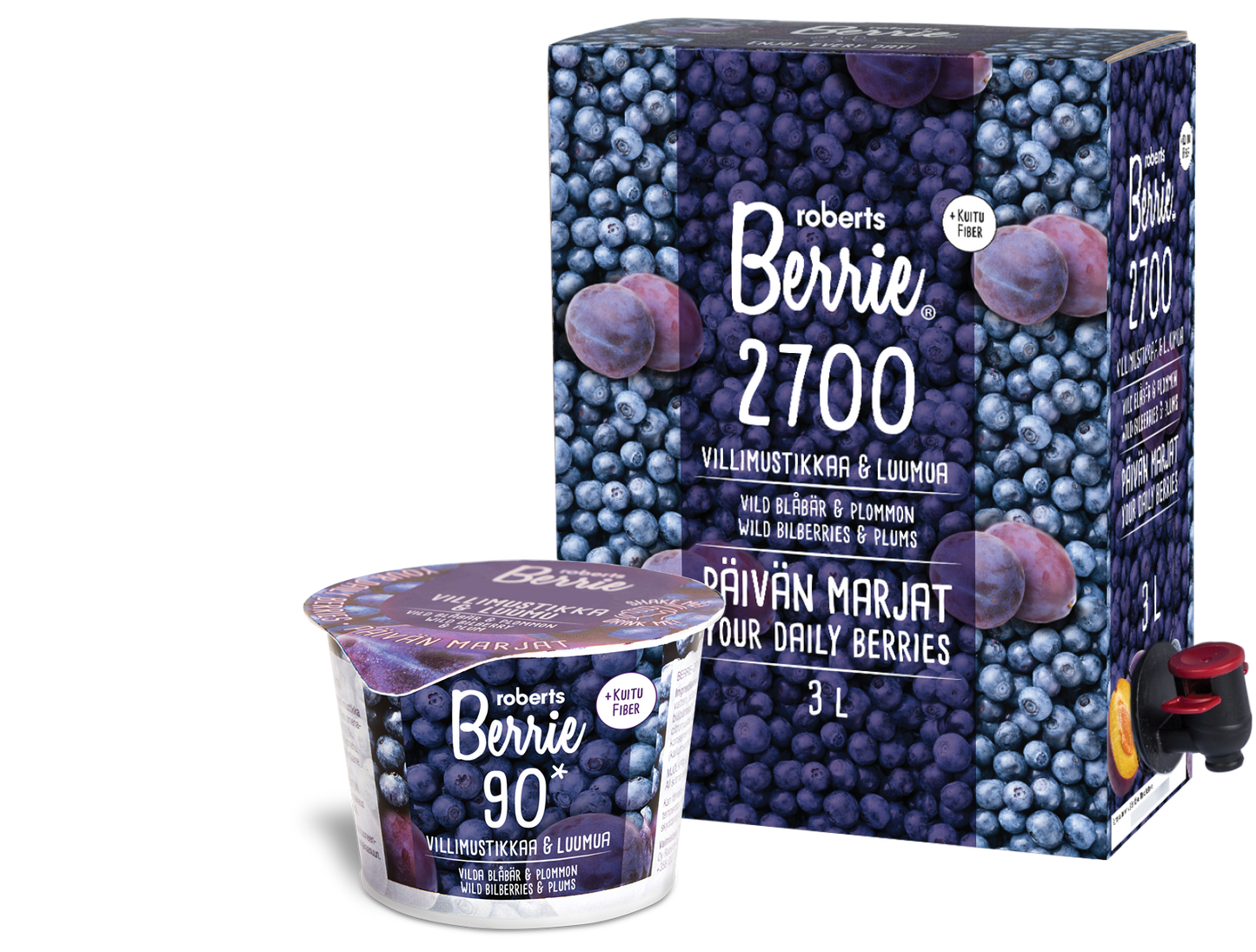 Wild Bilberry & Plum +Fiber