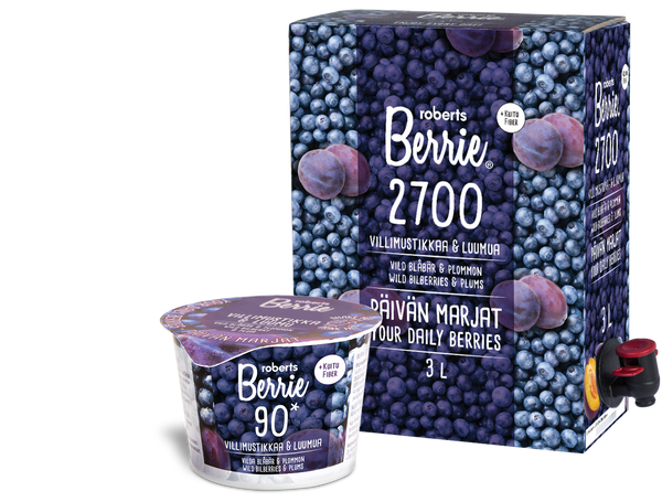 Wild Bilberry & Plum + Fiber